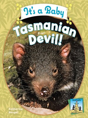 cover image of It's a Baby Tasmanian Devil!